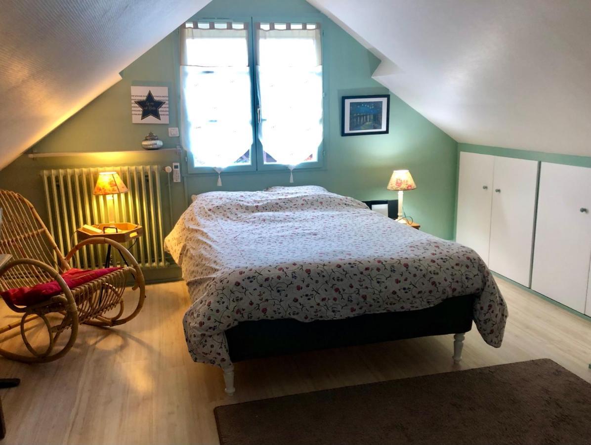 Chambre Double Avec Salle De Bain Privative Auxerre Exterior foto
