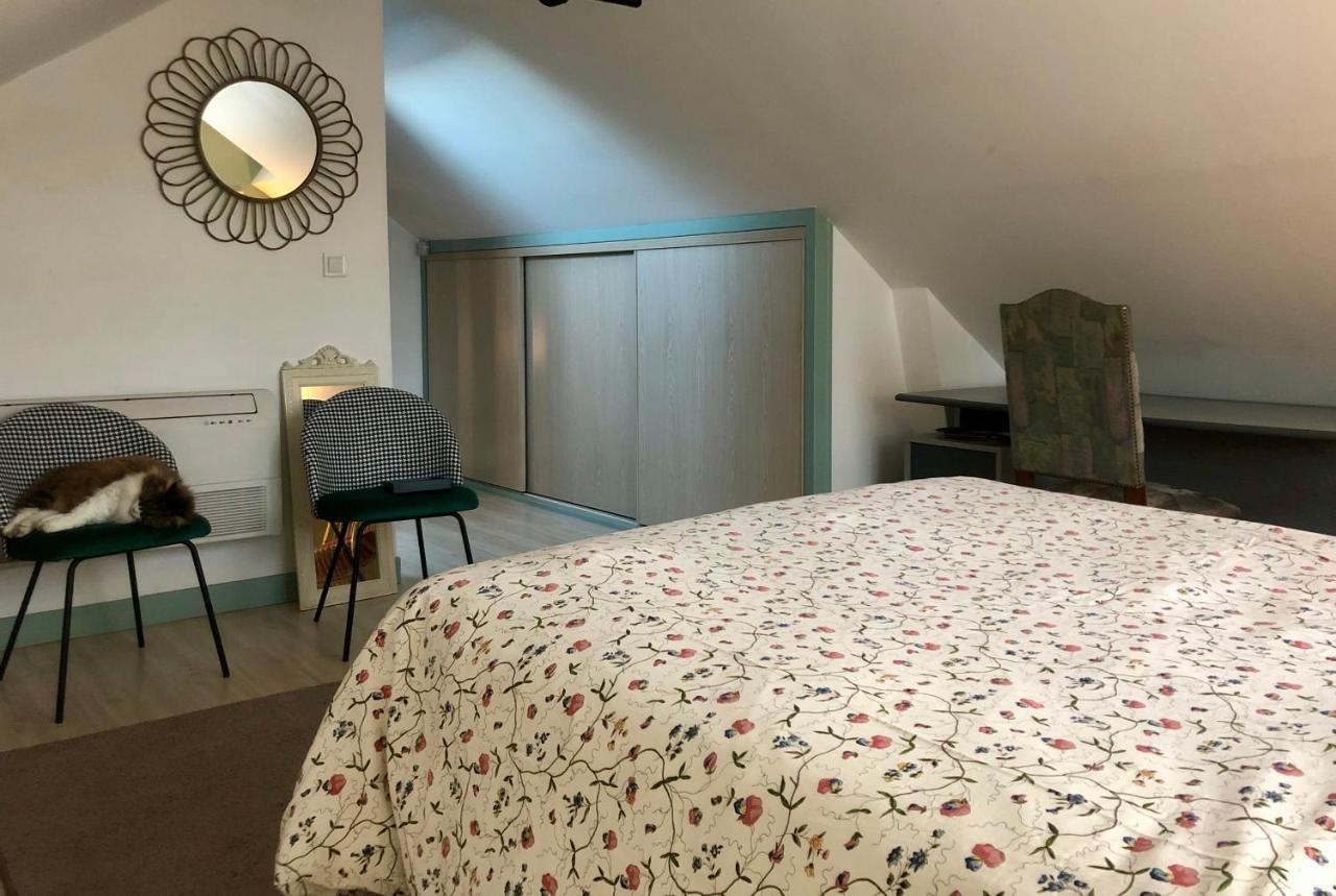 Chambre Double Avec Salle De Bain Privative Auxerre Exterior foto