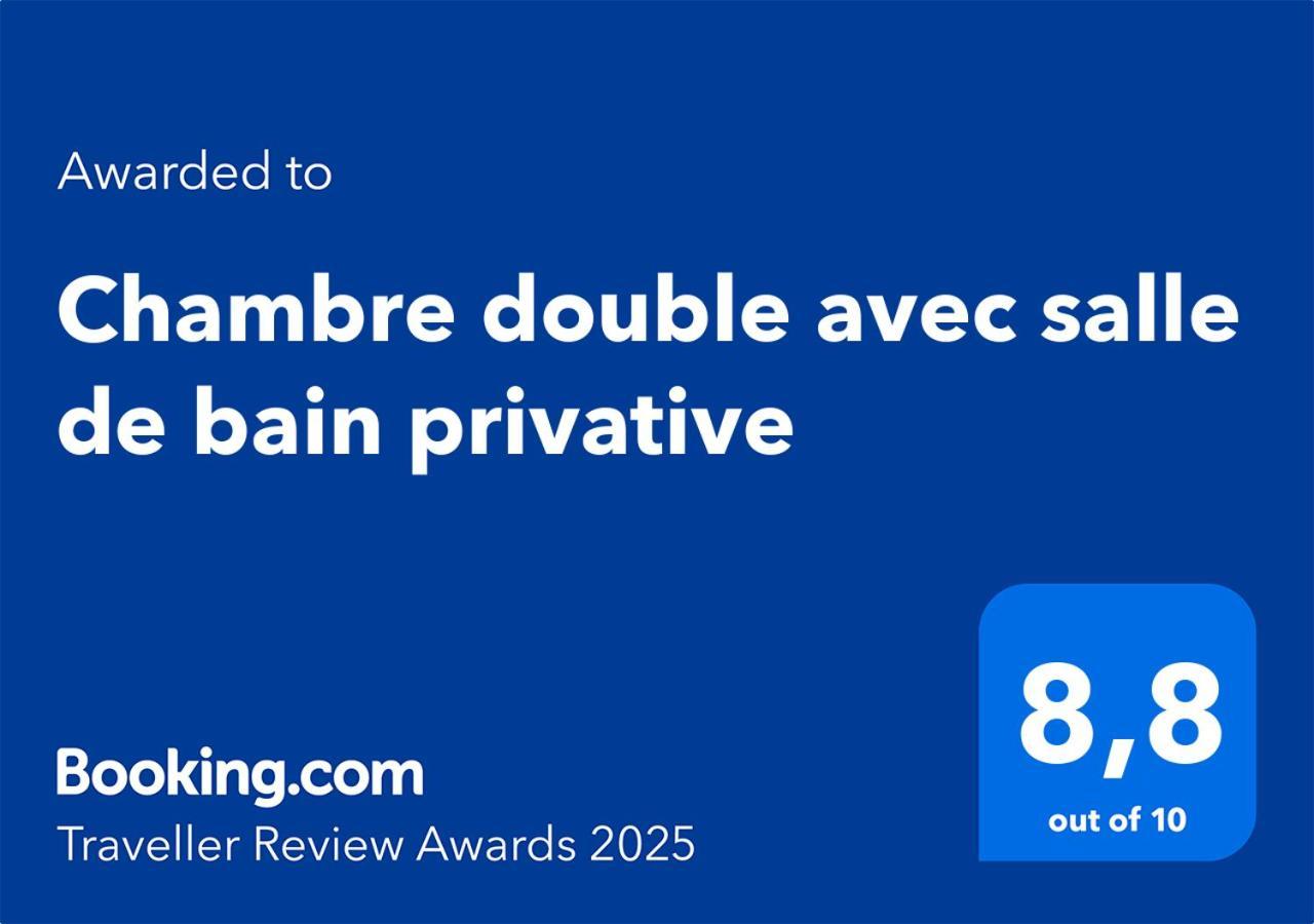 Chambre Double Avec Salle De Bain Privative Auxerre Exterior foto